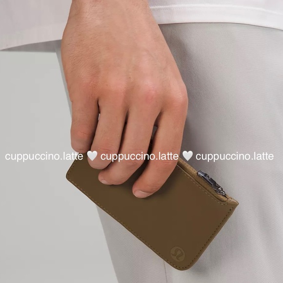 🤎NWT🤎Lululemon Athletica City Street Card Wallet in Artifact - Picture 9 of 10